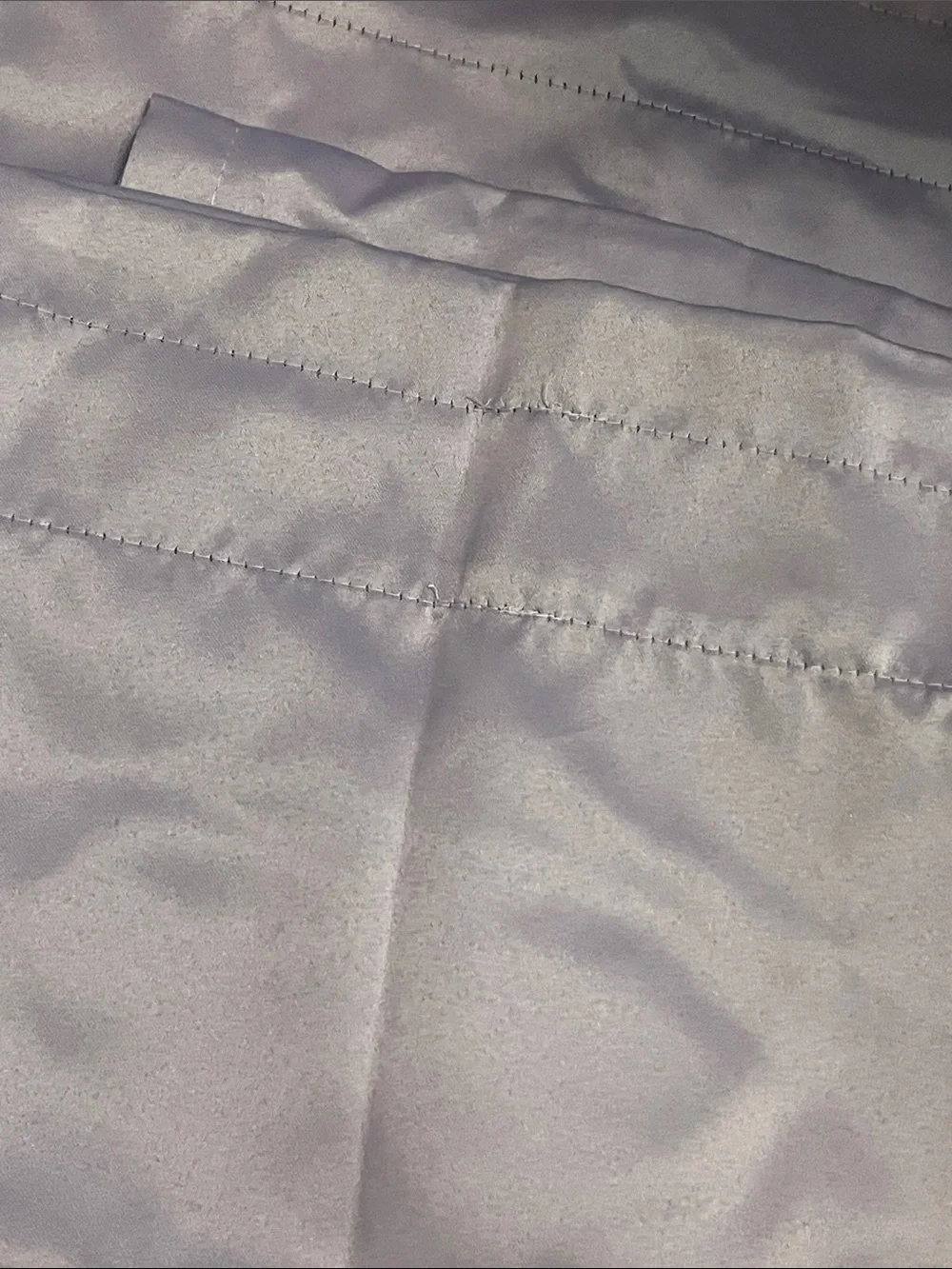 Light Lavender Satin Curtain Panel - Soft Purple Drapery pair (2 panels) 30 x 84